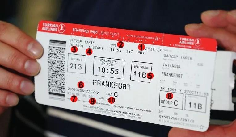 你们了解卡贴机吗,登机牌有信息吗