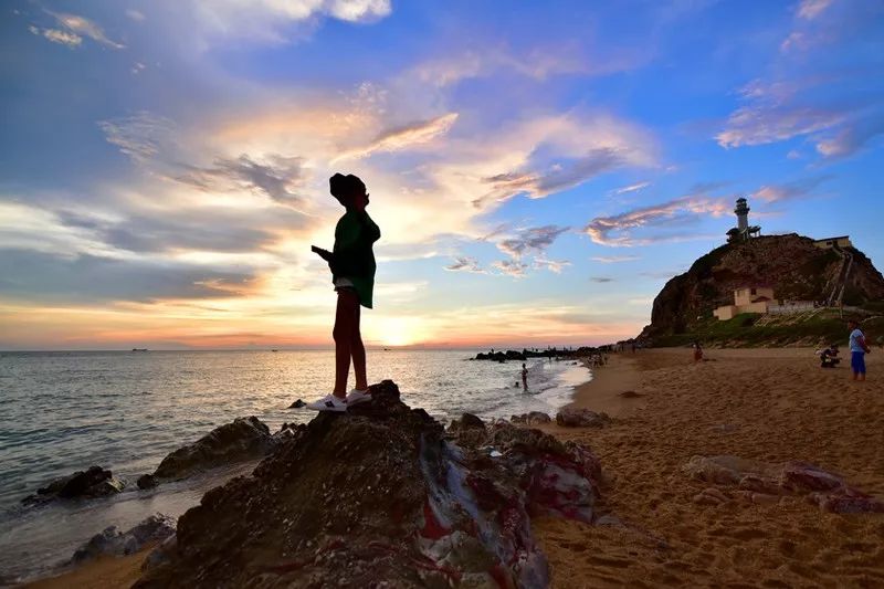 海南东方鱼鳞洲的海,生命里的一场美丽邂逅