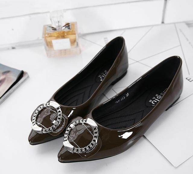 软底女单鞋秋新款浅口百搭,2022春款女浅口平底女单鞋