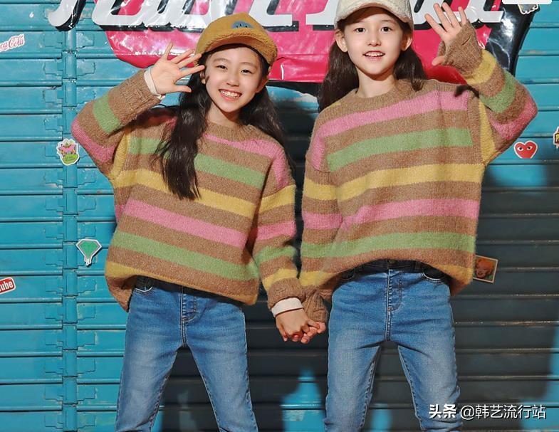小个子针织毛衣推荐宽松中长款,最新款女士韩版手织毛衣18-21岁穿