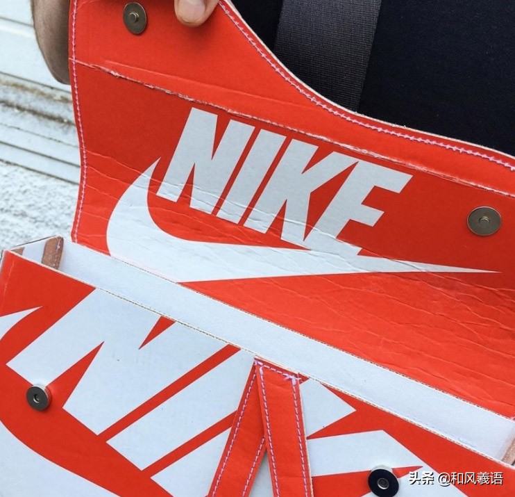 nike鞋盒改造鞋柜,耐克鞋盒做马鞍包
