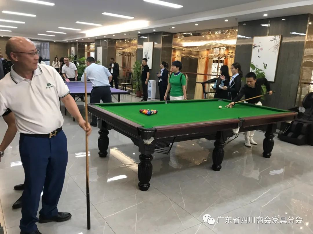 广东四川商会红木家具分会,照明商会赴企业考察交流