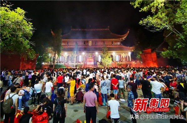 南岳大庙八月十五祈福攻略,南岳大庙圣帝殿与祝融峰圣帝殿