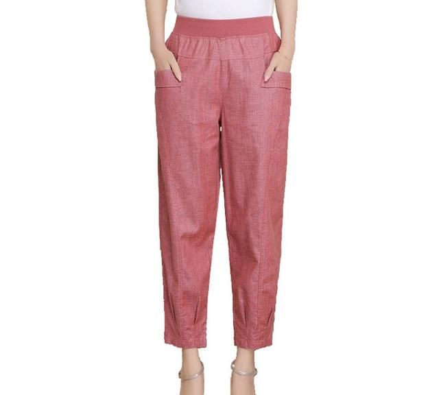 新款棉麻裤好看又凉快,棉麻裤夏天穿吸汗吗