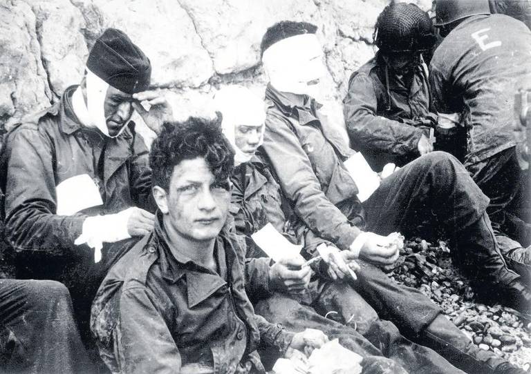 士兵被电击,德国士兵创伤性应激