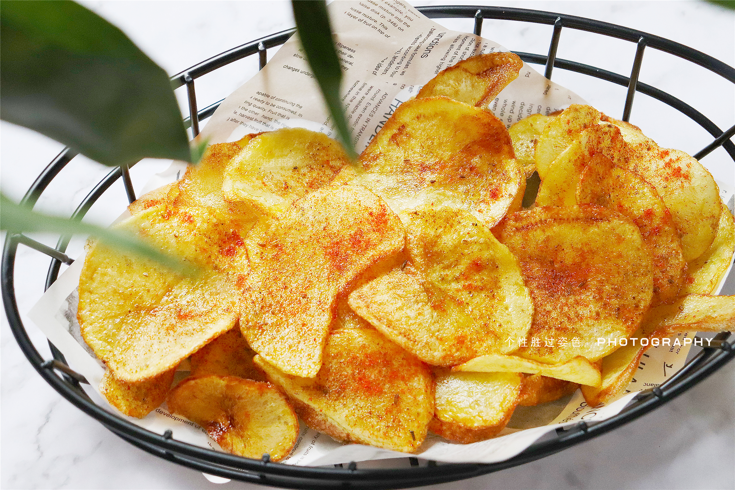 土豆薯片做法非油炸用烤箱,不需要油炸的薯片简单易学