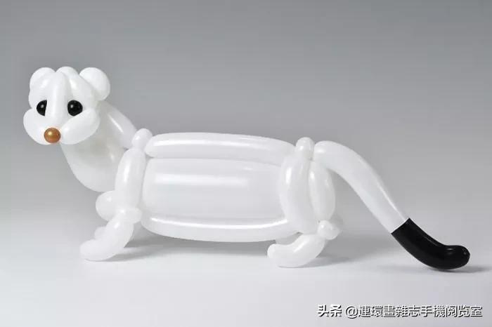 长气球的天鹅编法,天鹅气球编法