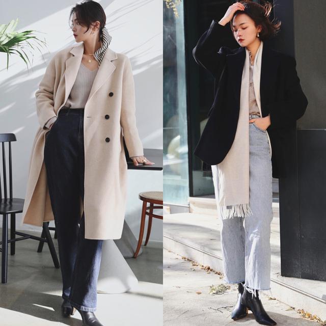 牛仔裤短靴秋冬搭配,30-40岁洋气女短靴搭牛仔裤