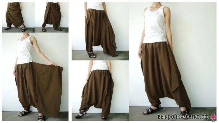 洋气封裆裤织法,洋气高级感裤法棍裤