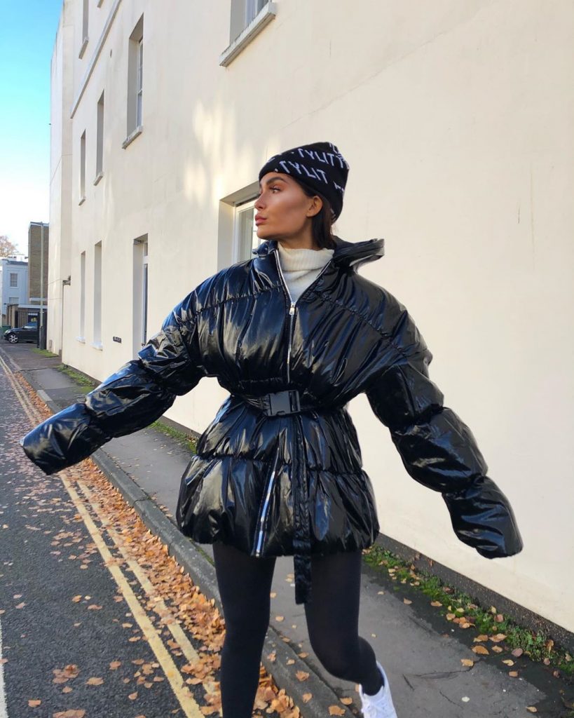 驼色泰迪大衣怎么穿显瘦,立领泰迪大衣怎么搭配