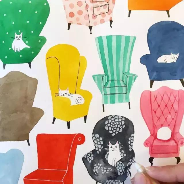 手残党零基础画,纹理画教程初学者