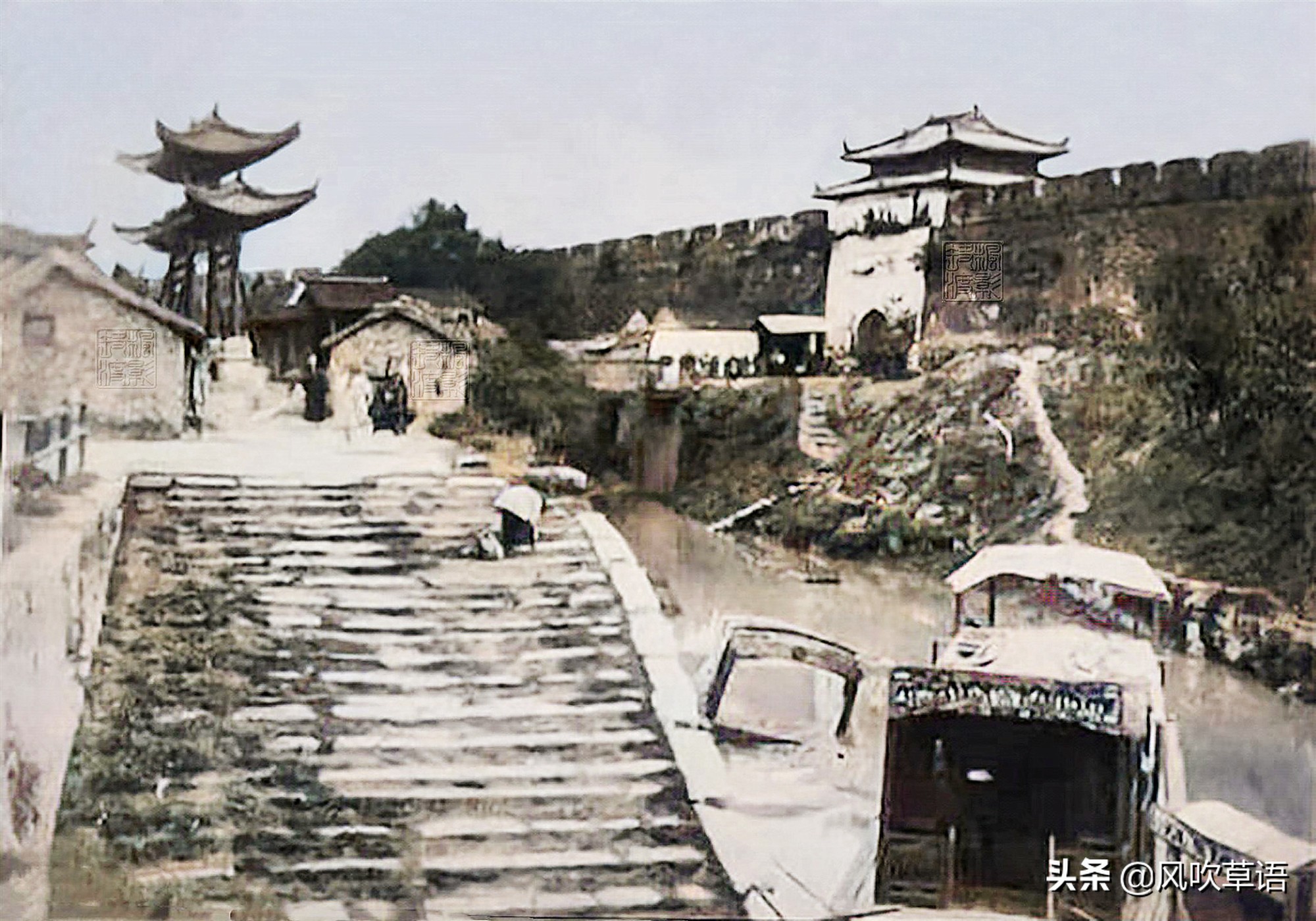 扬州曾经江南第一城,100年前的江苏和现在江苏