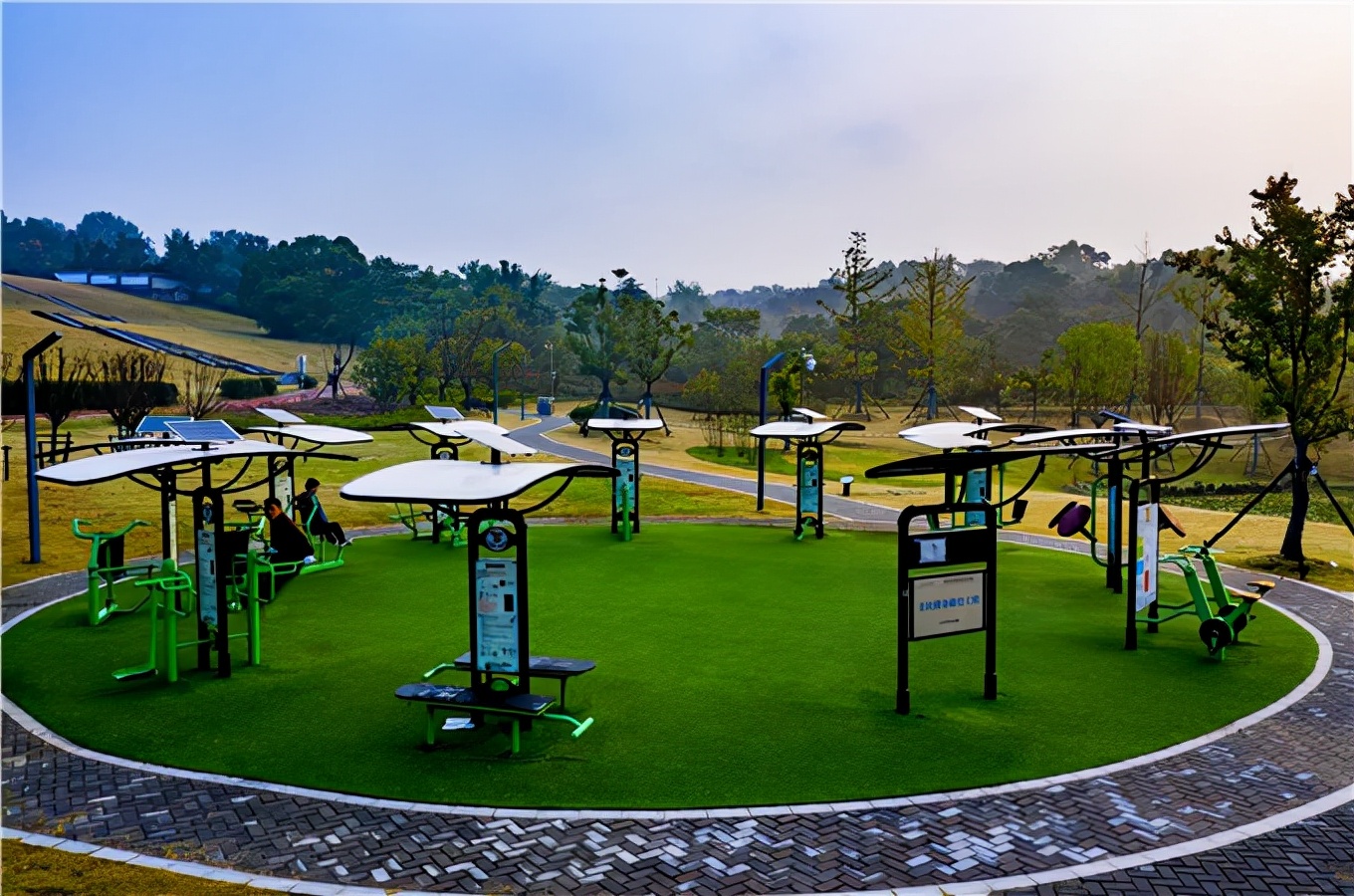 南京塑胶健身步道,南京健身步道