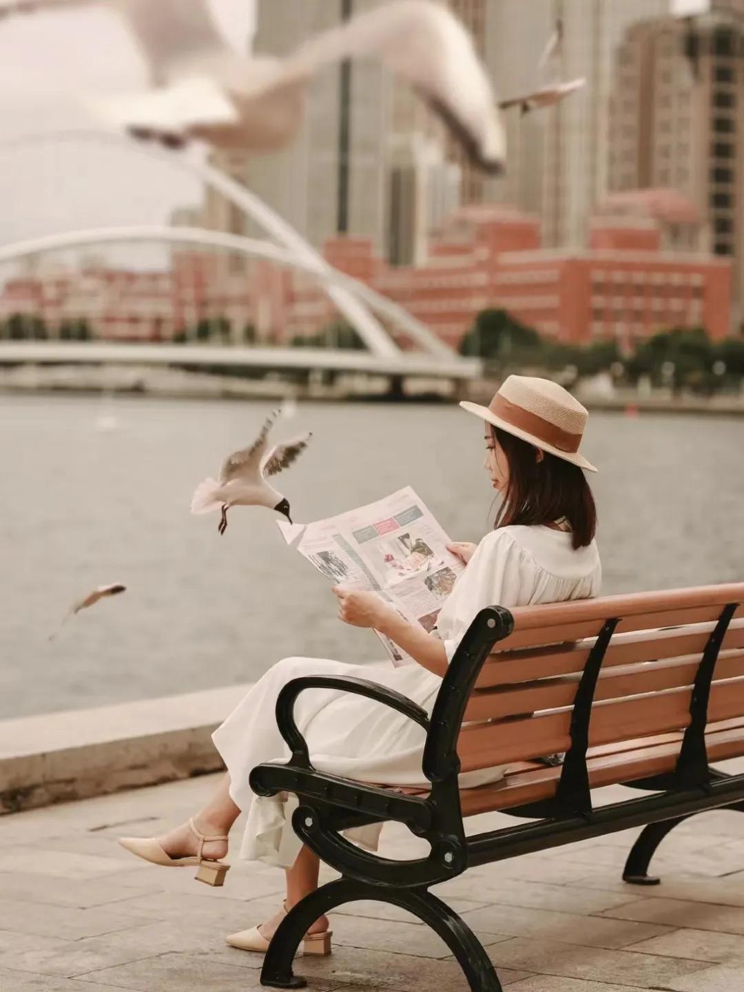 天津绝美夜拍,天津超美晚霞