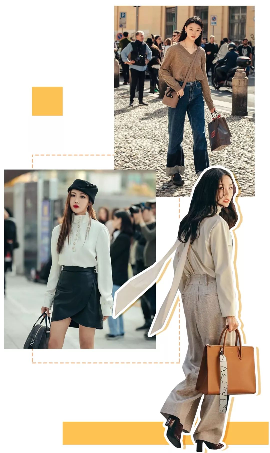 微胖女孩这么穿显高显瘦时髦到炸,女秋装微胖上衣显瘦显高