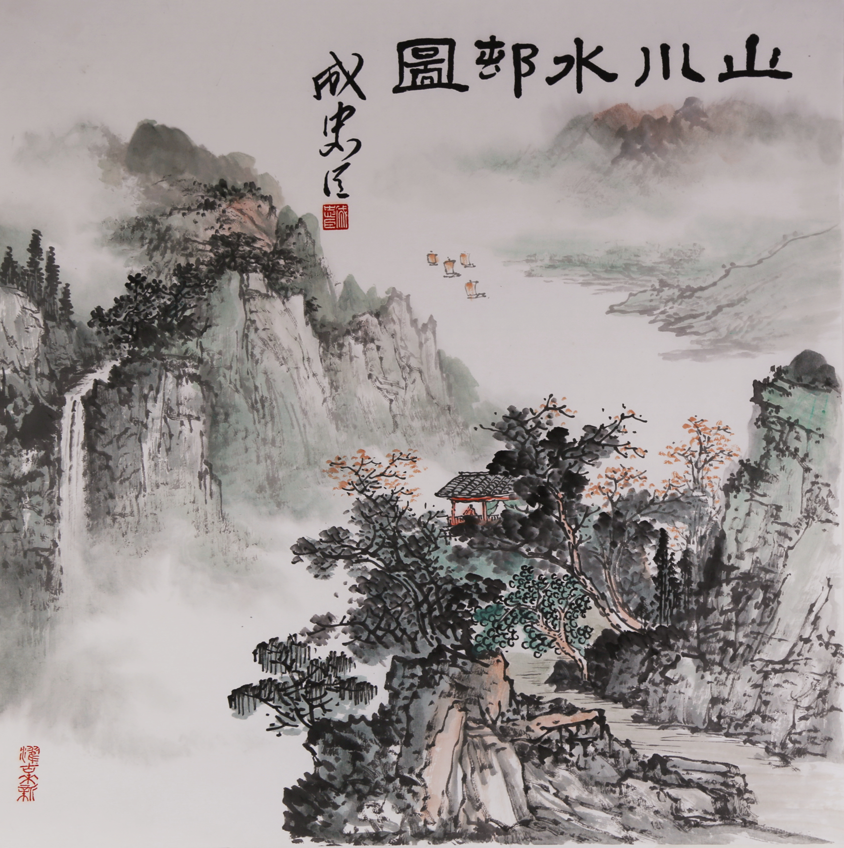 谈谈中国画的独特性,谈谈中国画的主要特征