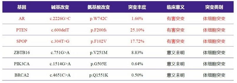 前列腺癌基因检测与用药关系,前列腺癌晚期患者基因检测方法