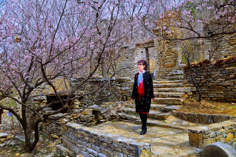 费县古村落景区,费县千年古村利山涧