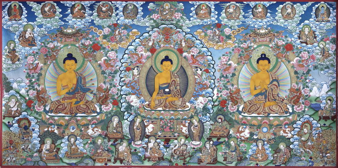 唐卡欣赏,唐卡视频作品