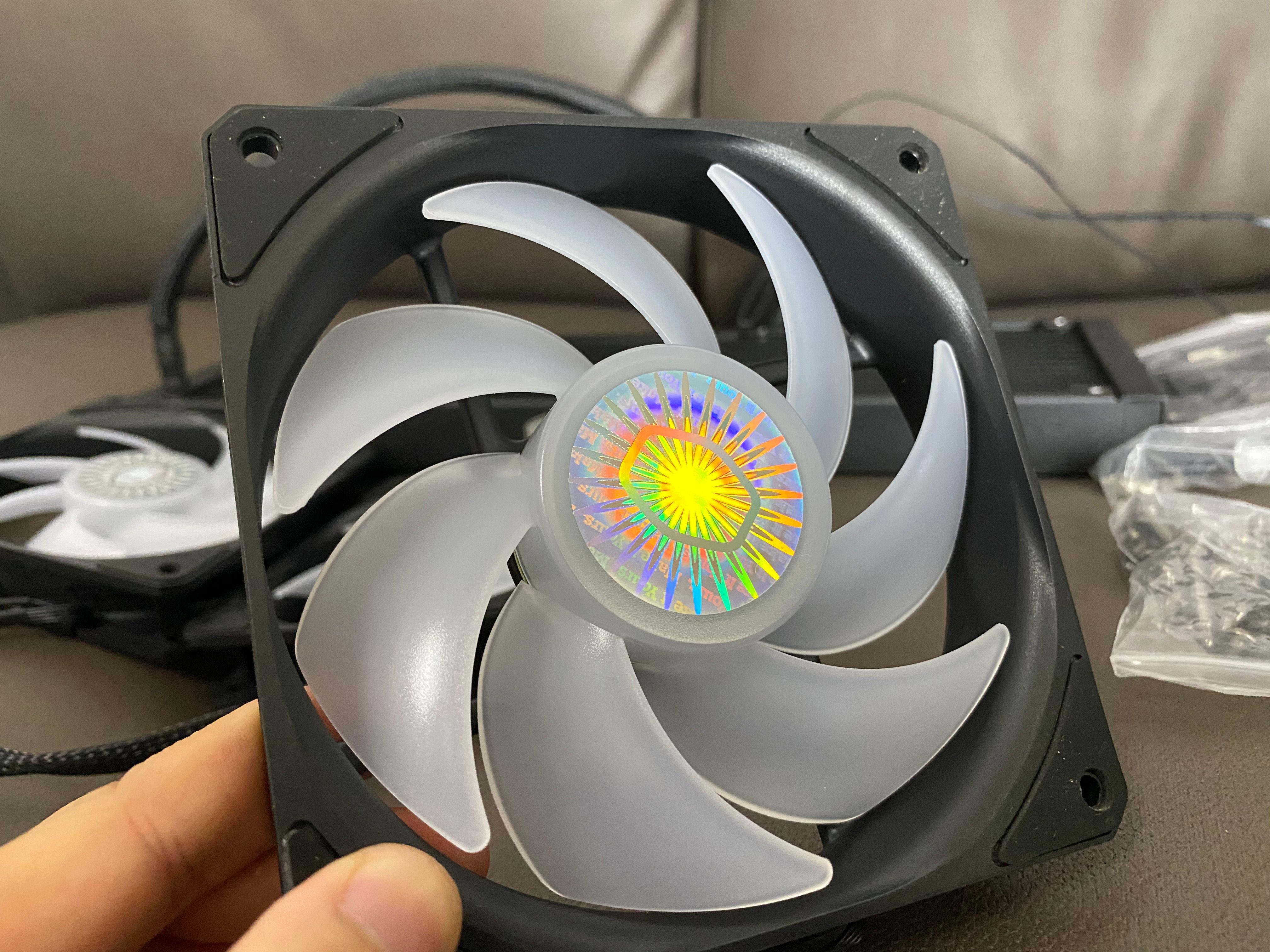 冰神b360水冷散热器评测,amd水冷