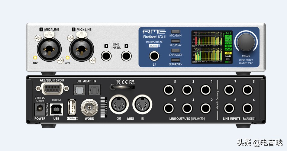 RME发布紧凑型音频接口FirefaceUCXII