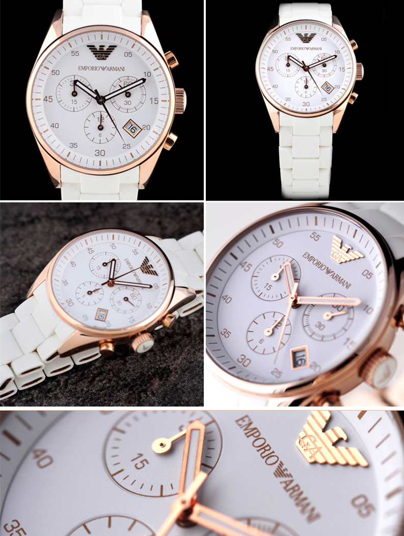 阿玛尼手表情侣视频,三千元一对的阿玛尼情侣手表