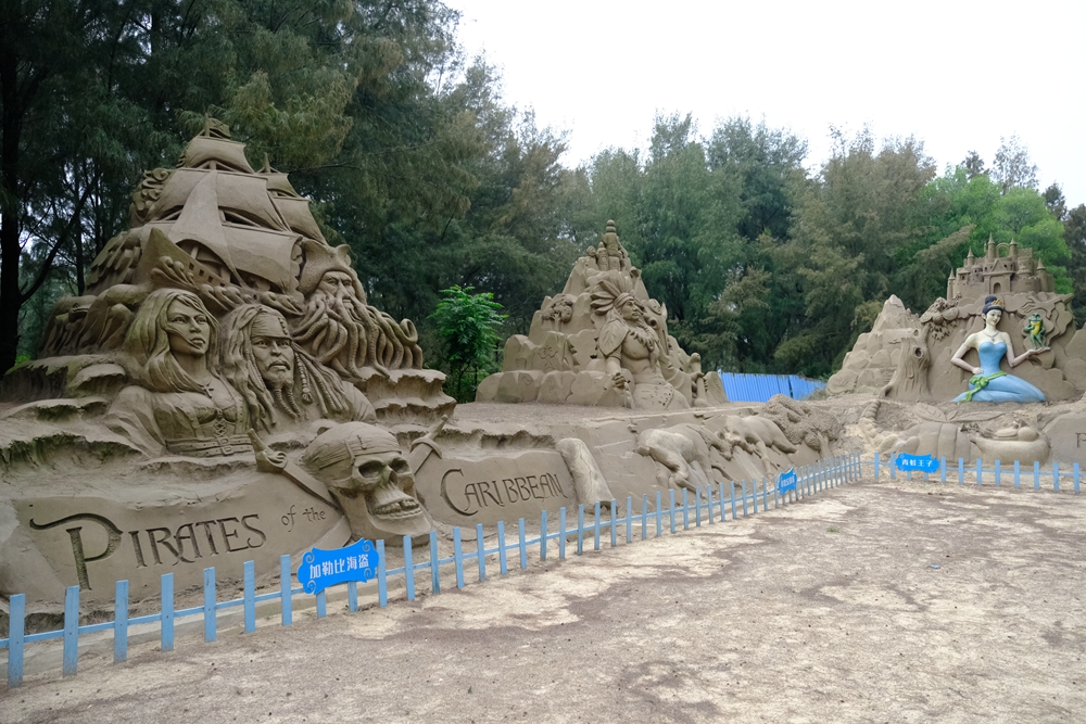 福建六鳌翡翠湾醉美沙滩,六鳌翡翠湾海滩