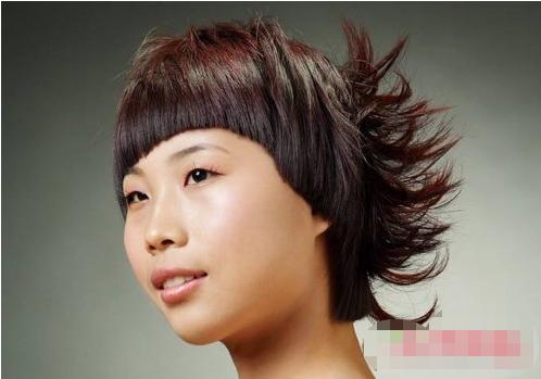 沙宣发型怎么剪教程,女短发狼尾怎么剪教程