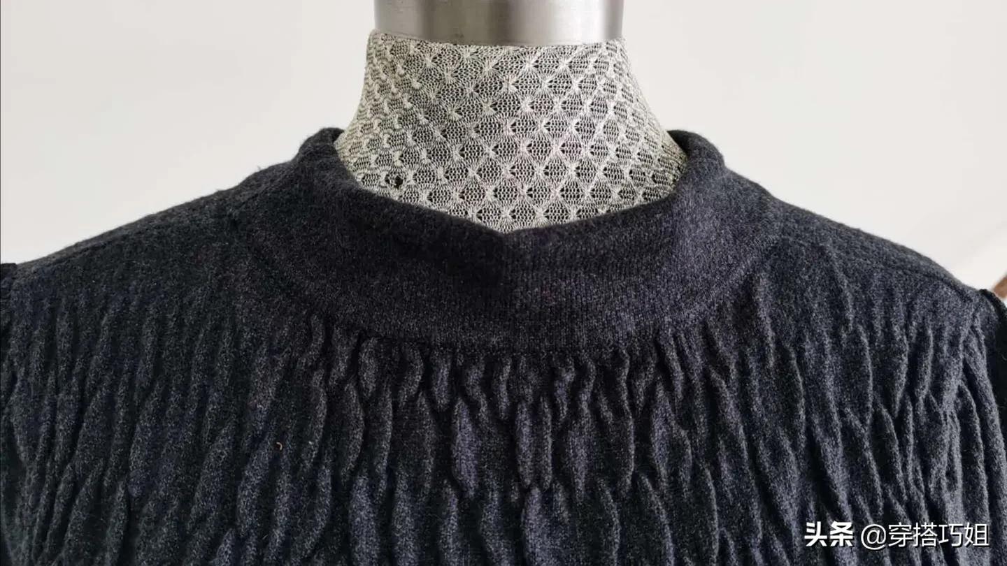 一根领子打结方法,毛衣袖口大了用皮筋的小窍门