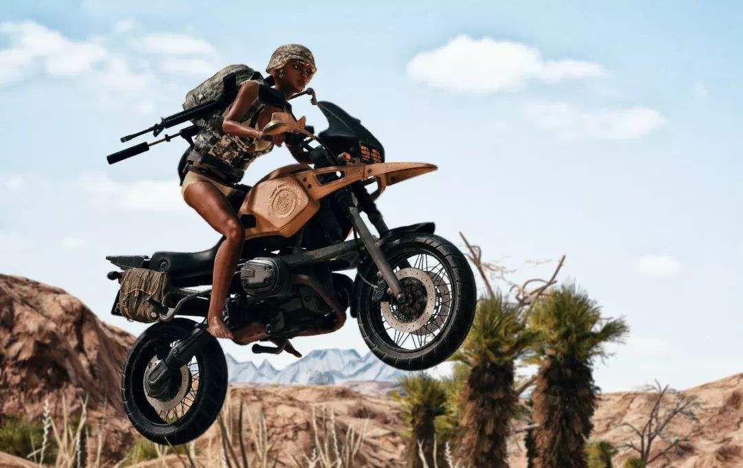 绝地求生主播飞天摩托,绝地求生主播是怎么上烟囱的