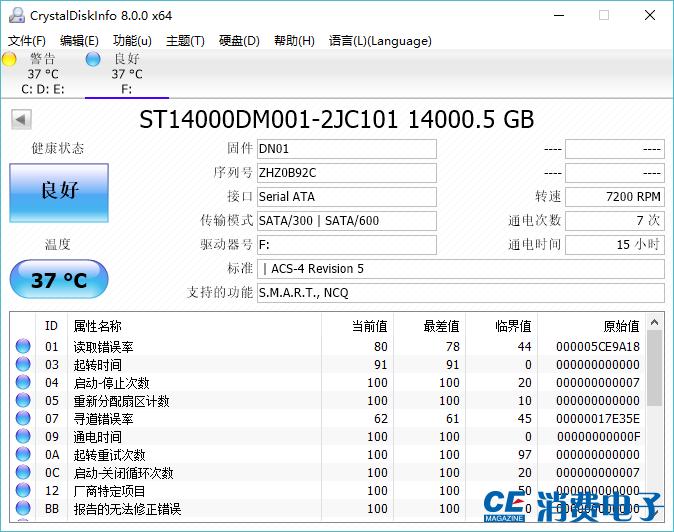14tb大容量硬盘,希捷酷鱼2t机械硬盘评测