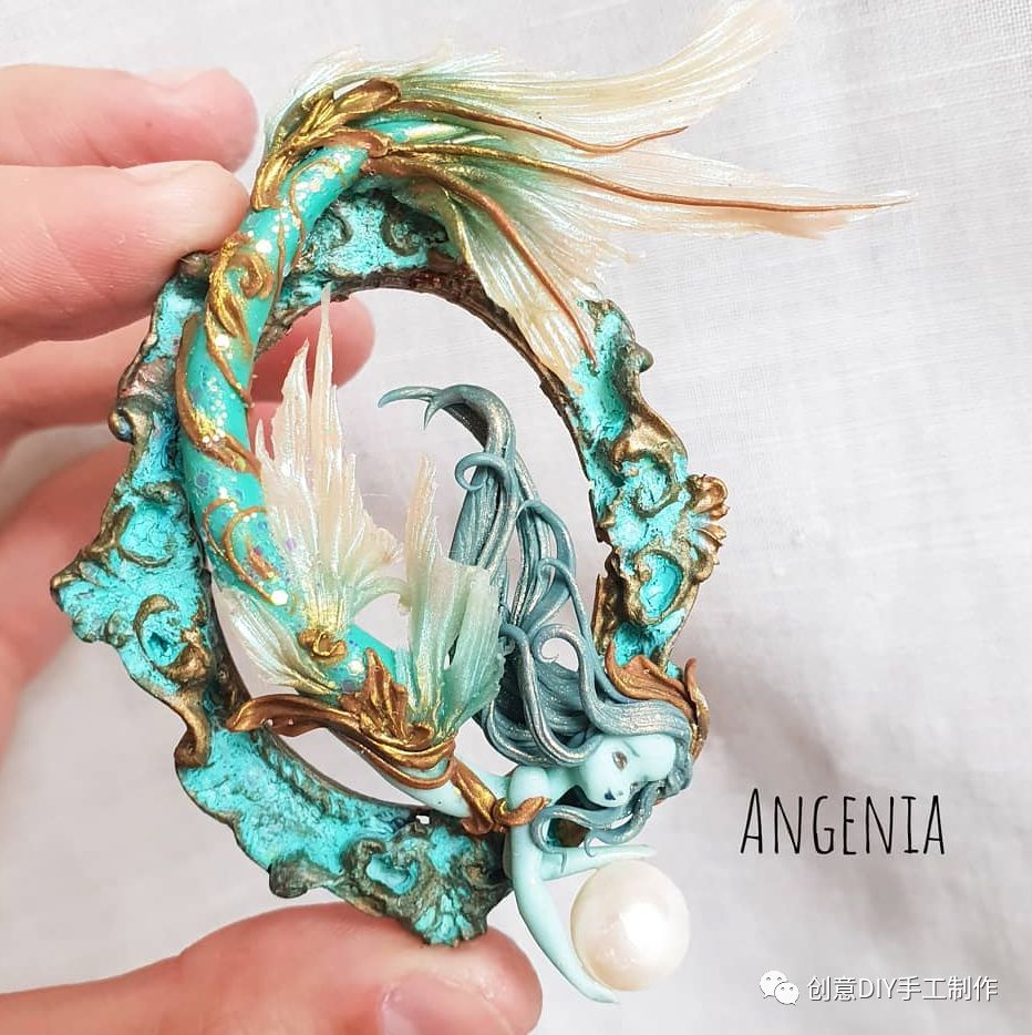 独一无二的软陶饰品,唤醒公主梦