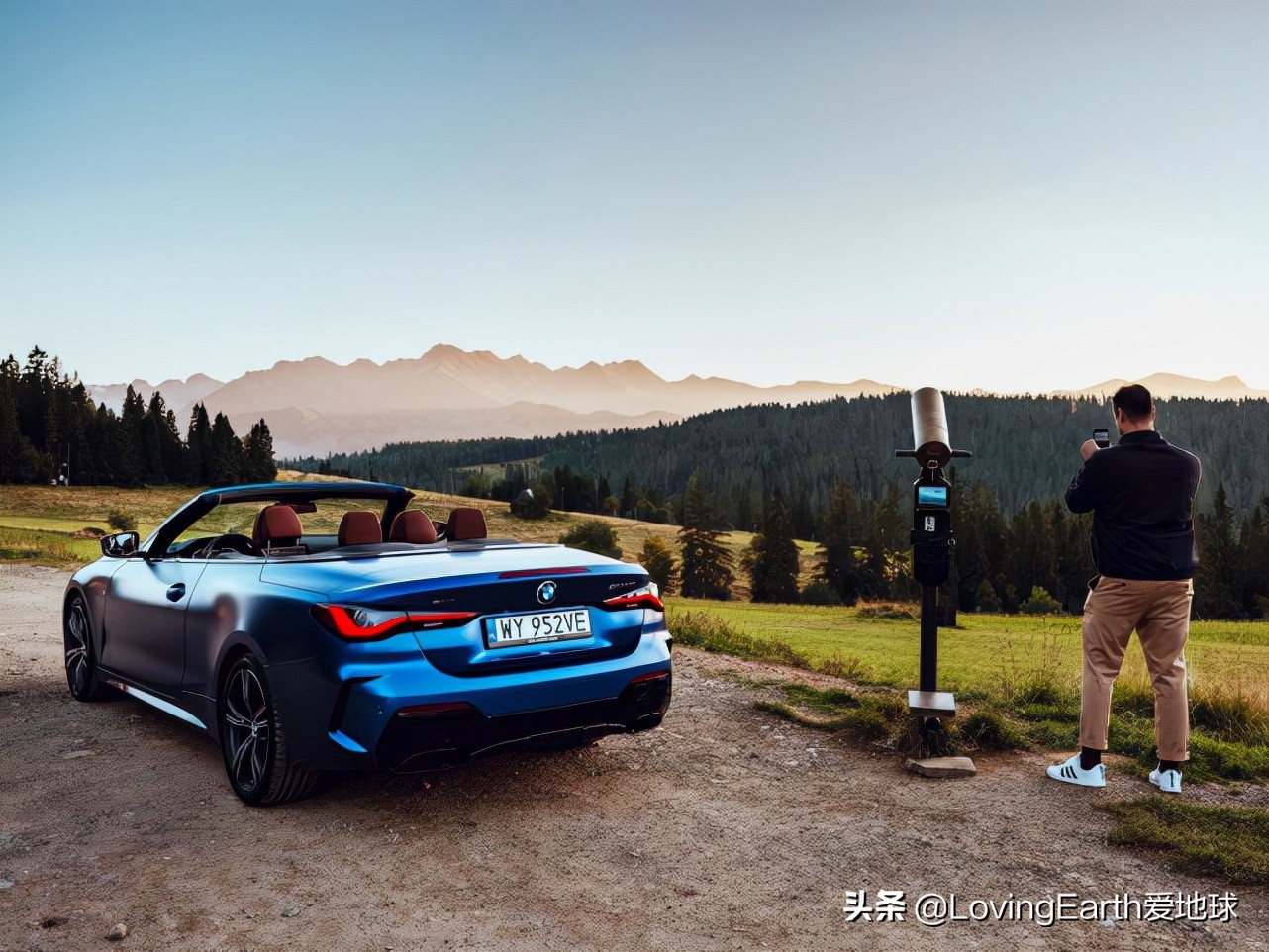 宝马4系m40i敞篷试驾,试驾宝马4座敞篷车