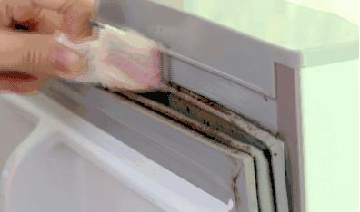 冰箱密封条发黑发霉难清洗,冰箱密封条发霉清洗妙招