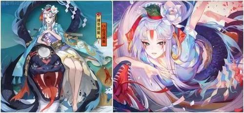 阴阳师新式神sp蛇,阴阳师新式神sp阎魔剪影