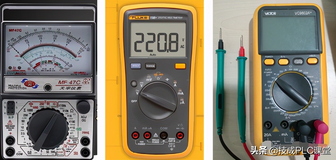 零基础学习电工万用表使用方法,零基础学电工万用表使用教程