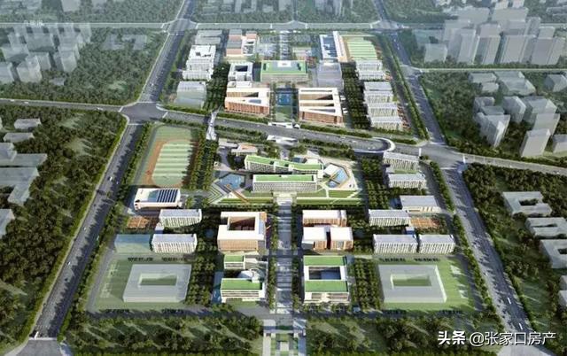 张家口建了什么学校,张家口涿鹿中学旧校区