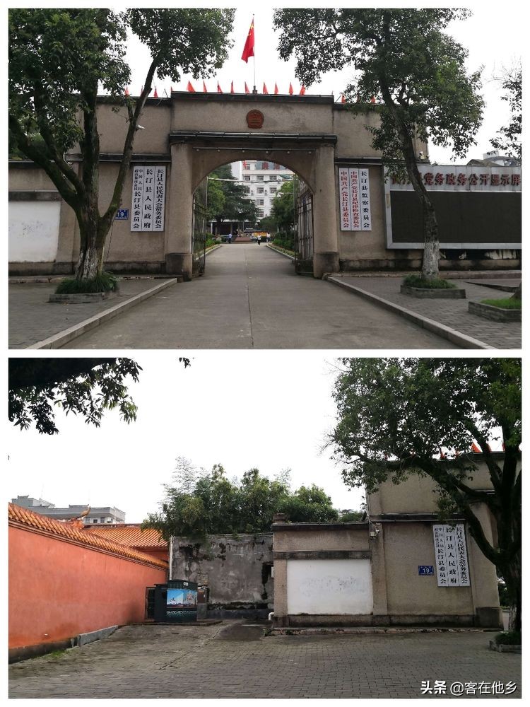 长汀县古街印象土特产,长汀古城异域风情