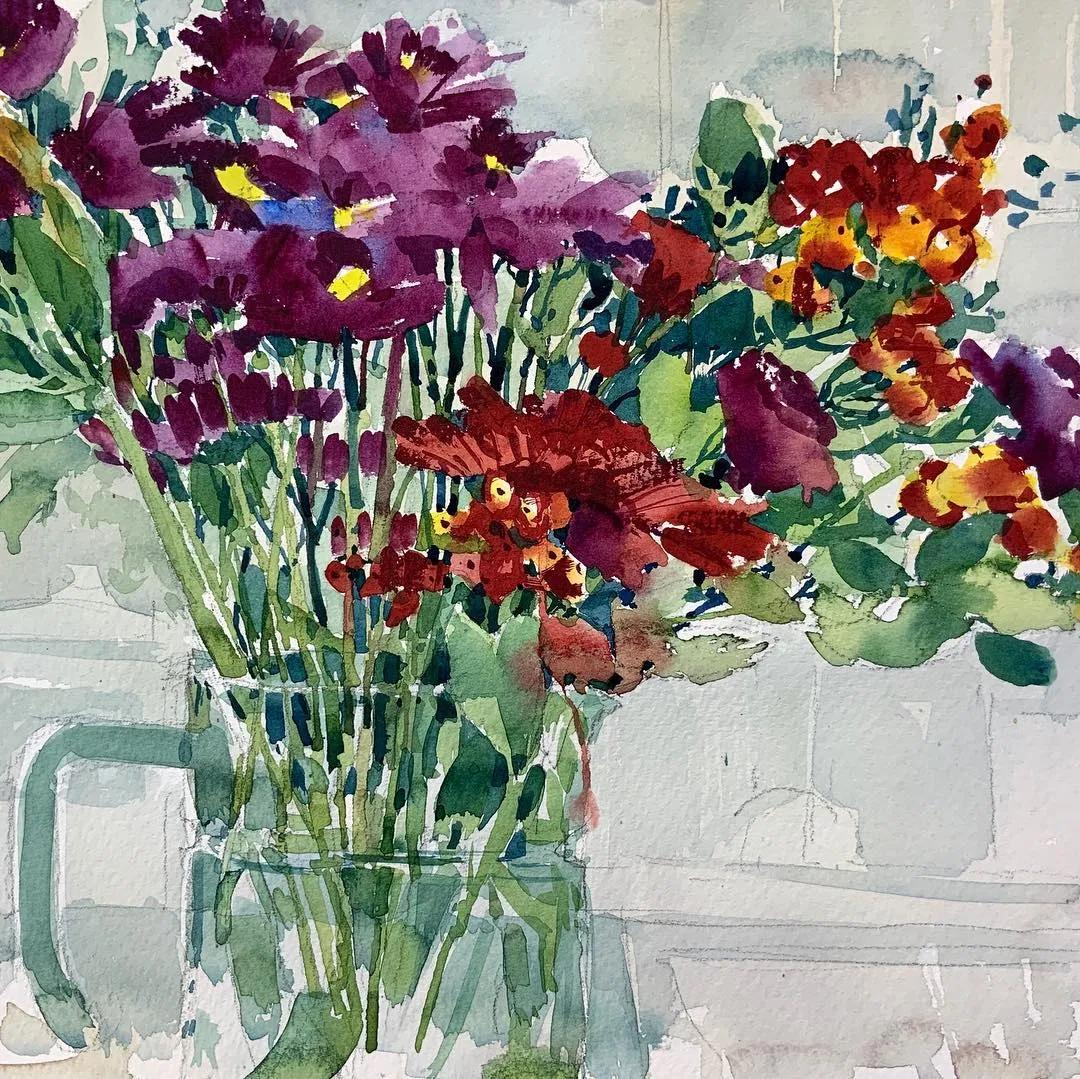 酣畅淋漓的水彩,酣畅淋漓水彩