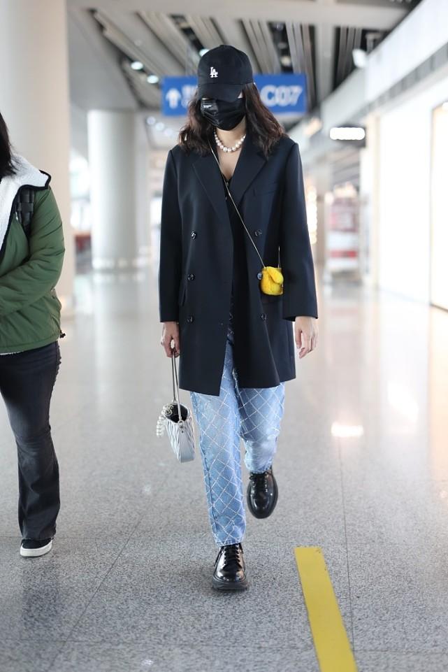 宋佳西装套装穿搭,女神攻气十足宋佳西装穿出高级感