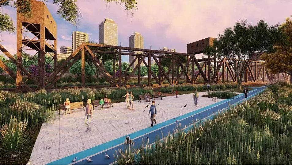 最美城市滨江生态岸线,江滩风景太美了