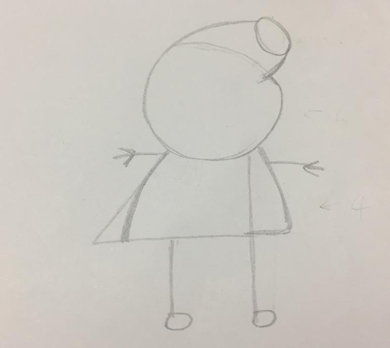 小猪佩奇怎么画简单画法一学就会,小猪佩奇简笔画怎么画简单又好看