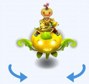 万圣节戴南瓜头,南瓜头和骷髅头万圣节