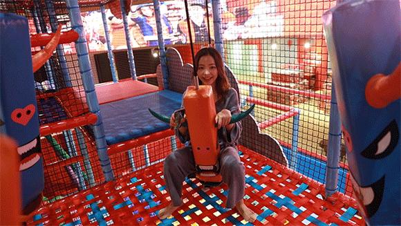 西湖边的游乐场,杭州玩具王国儿童乐园