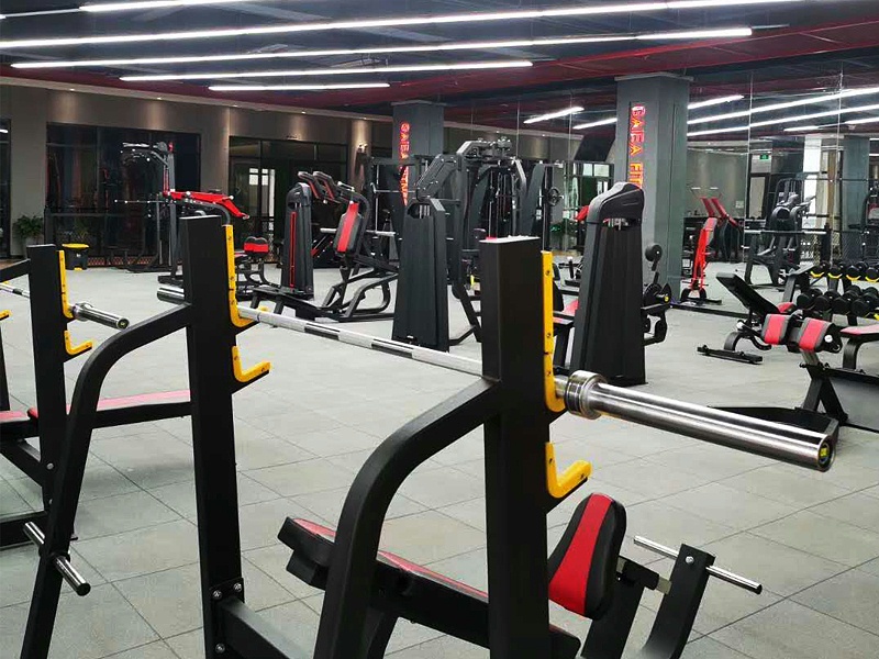 盖亚健身养生馆,健身房运动地板分类