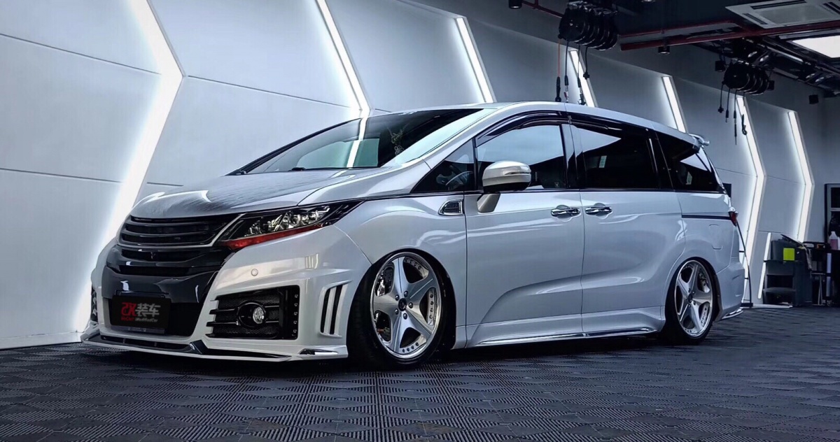 改装气动本田奥德赛视频,改装最帅的新款奥德赛