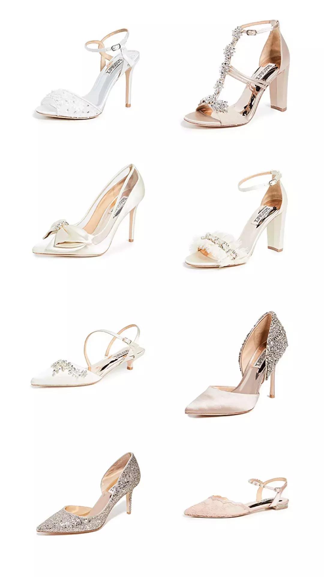 除了撞款的大牌婚鞋，小众+平价的美貌婚鞋走一波