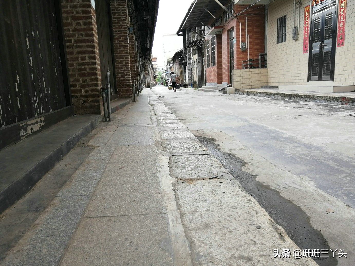 广州“最后”的鱼虾交易墟市，在城东10里外的古村内，闲置约30年