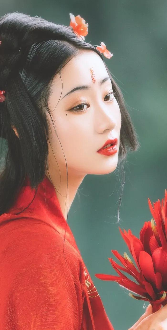 运动会开幕式汉服cos,超美cos小姐姐