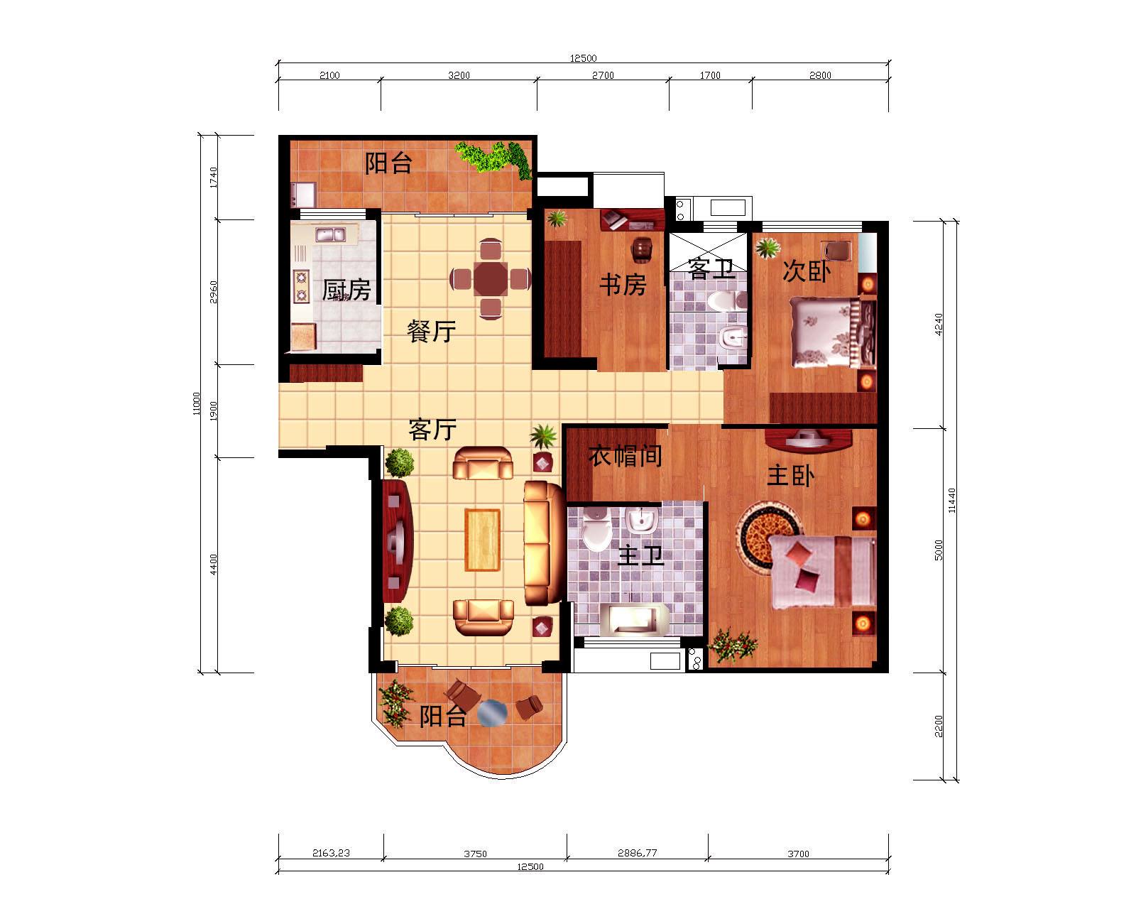 季裕棠平面解析,季裕棠平面方案